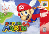 Super Mario 64 box