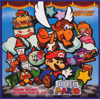 Paper Mario CD art