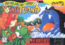 Super Mario World 2 SNES box