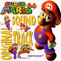 Super Mario 64 CD art